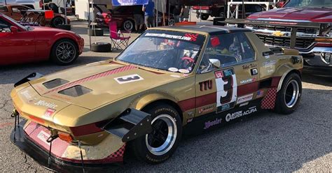 Fiat X19 With A Supercharged K24 Racing At Road Atlanta
