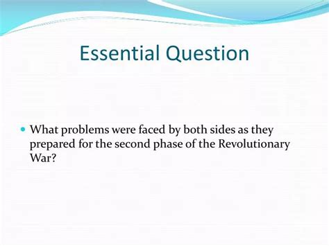 Ppt Essential Question Powerpoint Presentation Free Download Id