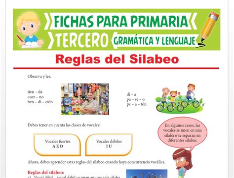 El Núcleo y Modificador Directo del Sujeto para Tercer Grado de Primaria