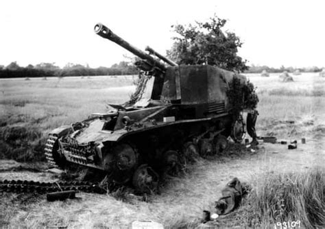 A Wespe Belonging To Panzer Artillerie Regiment 146 Of The 116th Panzer