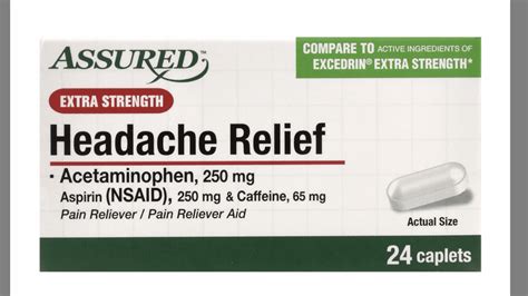 Extra Strength Headache Relief Tablets 24 Ct Bottles