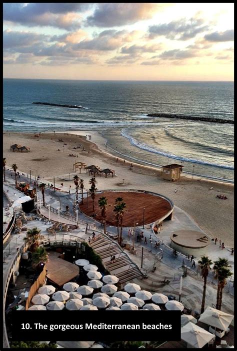 The gorgeous Mediterranean beaches