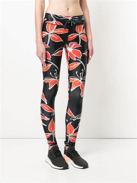 Shop the largest women's the upside leggings selection online on stylemi. The Upside Synthetic Floral-print leggings in Black - Lyst