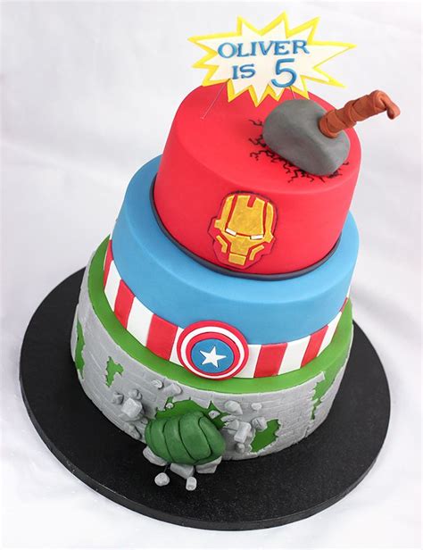 Avengers Cake Cakey Goodness