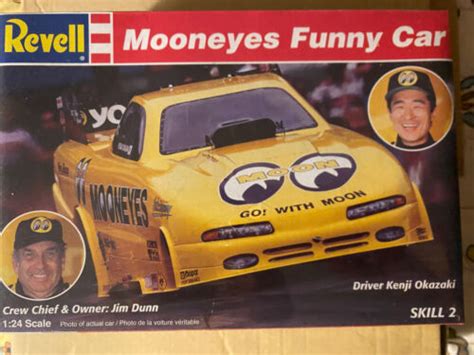 Revell Mooneyes Funny Car Dodge Kenji Okazaki Jim Dunn 7624 1995 Usa