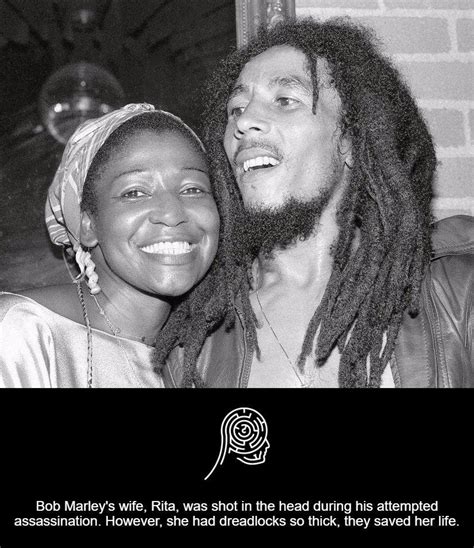 Bob & rita marley together would have four children during their marriage. Bob Marley's wife's thick dreadlocks prevent a bullet from killing her! : thatHappened