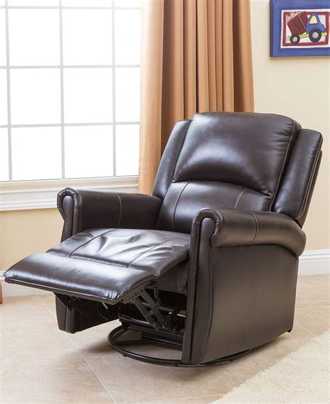 Decorating with a chair and a half recliner is just as easy as decorating with loveseats, sofas, or wing chairs. Leather Chair And A Half Rocker Recliner - Idalias Salon
