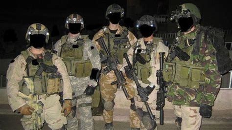 Members Of Task Force Black Consisting Of Uk Sas And Us Delta Force