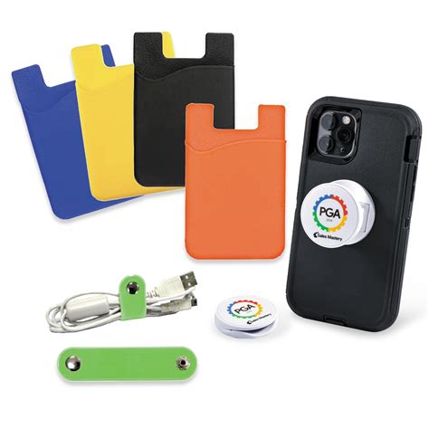 Pvc Silicone Phone Card Holder