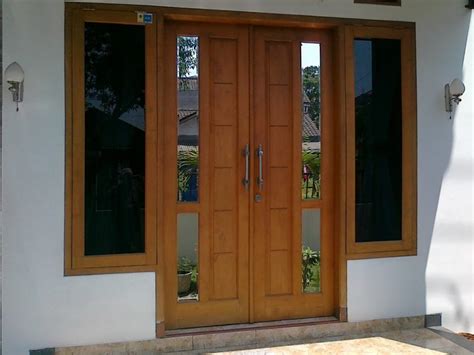 warna cat daun pintu rumah minimalis kusen rumah