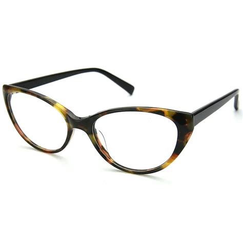 zenottic fashion 2023 cat eye optical glasses acetate frame women non prescription eyewear clear