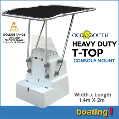 Heavy Duty Boat T Top Console Mount Oceansouth Protectshelter Cover