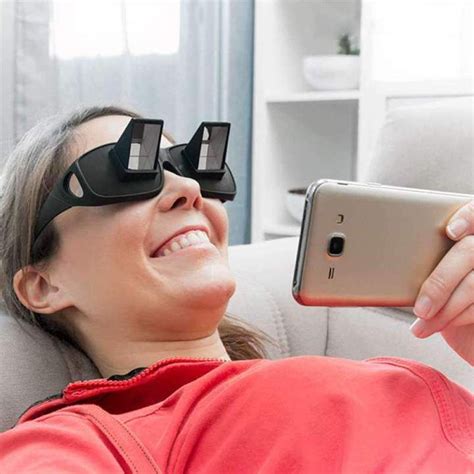Lazy Prism Mirror Glasses Read Laying Down Bad Posture Glasses Trendy Glasses