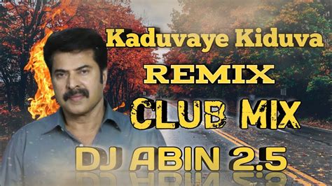 Kaduvaye Kiduva Remix Club Mix Dj Abin 25 Malayalam Dj Songs