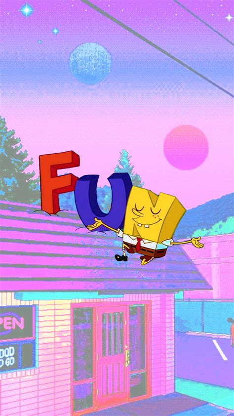 Discover the magic of the internet at imgur, a community powered entertainment destination. Spongebob Aesthetic Phone Wallpapers 3 - Album on Imgur ...