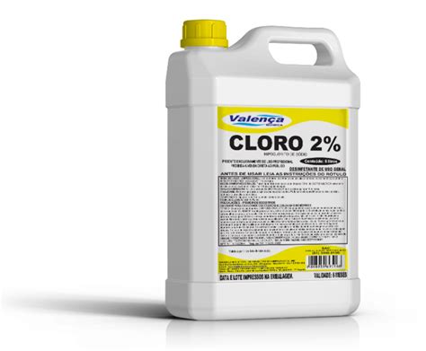 Cloro 2 5l Valença Química