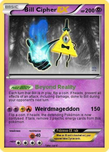 Pokémon Bill Cipher 460 460 Beyond Reality My Pokemon Card