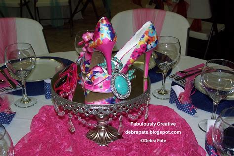 Fabulously Creative Shoe Themed Party Table 1
