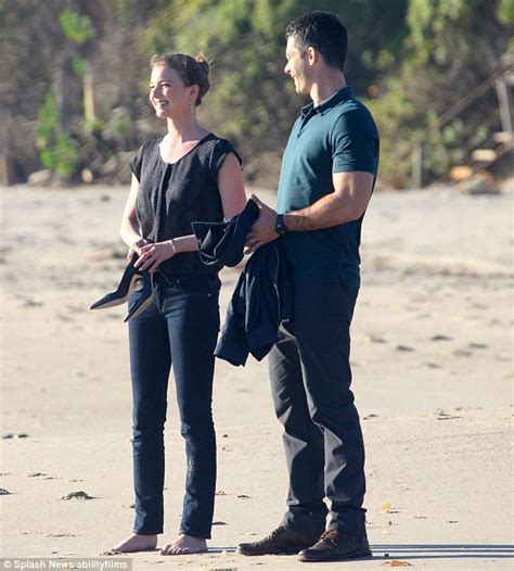 Emily Vancamp Films Romantic Beach Scene With Brian Hallisay For