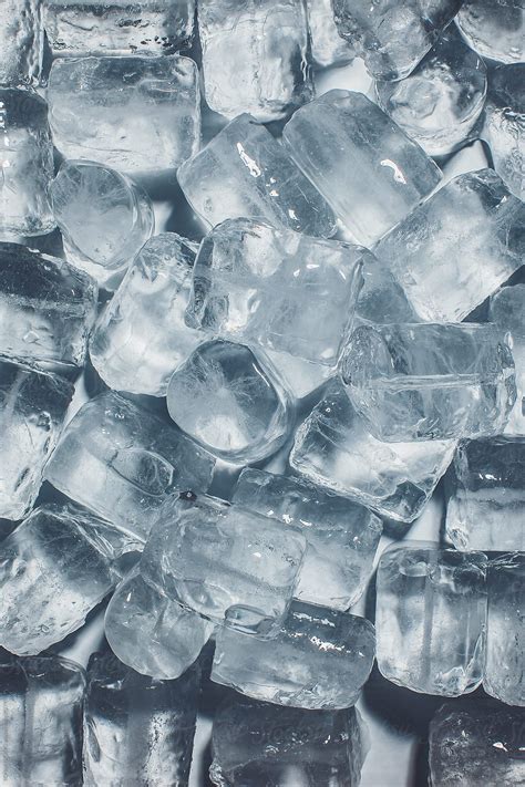 Ice Cube Background By Stocksy Contributor Bonninstudio Chill