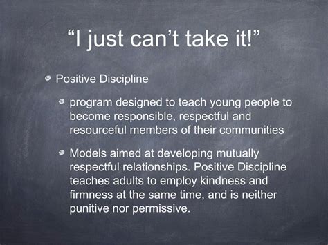 Effective Discipline 5 Criteria Helps