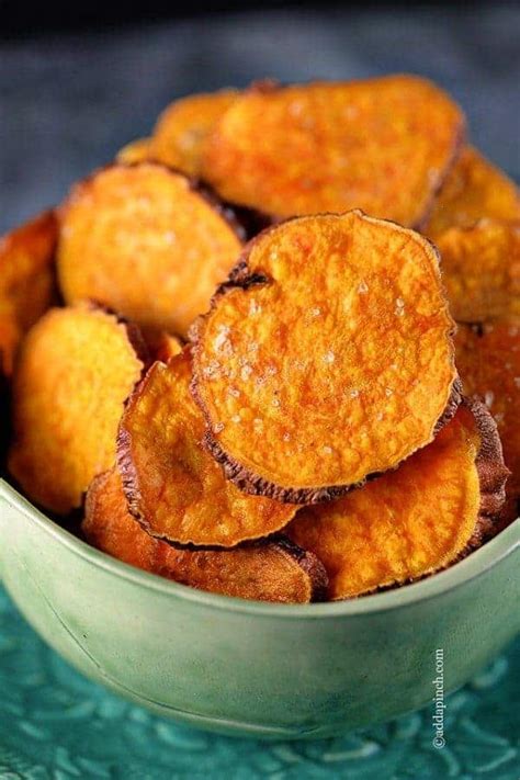 Sweet Potato Chips Recipe Add A Pinch