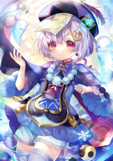 Klee and qiqi fanart made by me!~ : 可莉VS七七，你更喜欢哪个？-原神社区-米游社