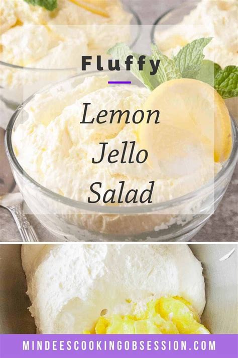I decided to surprise memaw with this salad this past sunday. Fluffy Lemon Jello Salad | Recipe in 2020 | Lemon jello ...