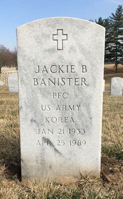 She is interior designer and a certified event and wedding planner. Jackie B Banister (1933-1989) - Find A Grave Memorial