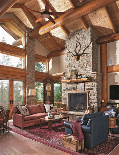 Unique Rocky Mountain Log Home