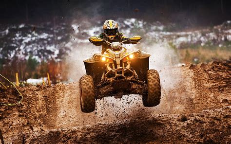 Atv Motocross Quadrocycle Hd Hintergrundbild Pxfuel