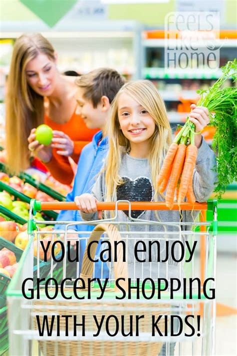 6 Tips To Make Grocery Shopping With Children A More Pleasant