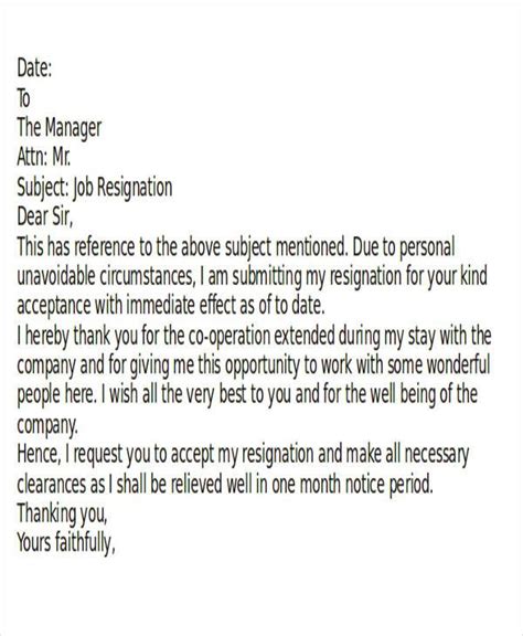 Sample Resignation Letter 2 Weeks Notice Copy And Paste Retelq