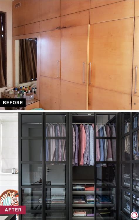 5 Incredible Home Makeovers By Livspace Bedroom Wardrobe Home