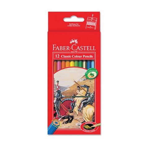 Jual Pensil Warna Panjang Classic Faber Castell Isi 12 Shopee Indonesia