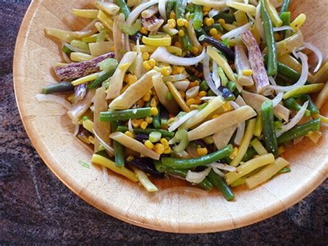 We are that beautiful bean company. Three Bean Summer Salad | Garden Betty