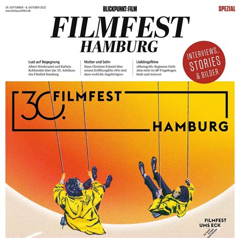Blickpunkt Film Sonderheft Zum Filmfest Hamburg Jetzt Digital Lesen