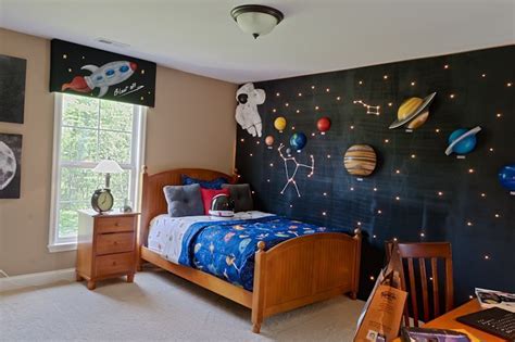 Fun Kids Space Themed Bedroom Design Ideas See More Ideas About Boys