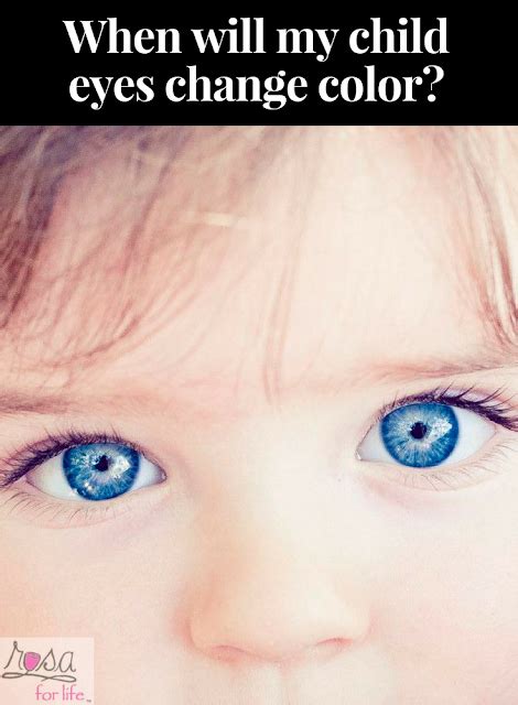 When Will My Child Eyes Change Color Eye Color Change Baby Eye