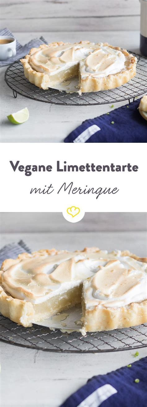 Finde diesen pin und vieles mehr auf einfache kuchen von uschi. Vegane Limettentarte mit Eischnee aus Kichererbsenwasser ...