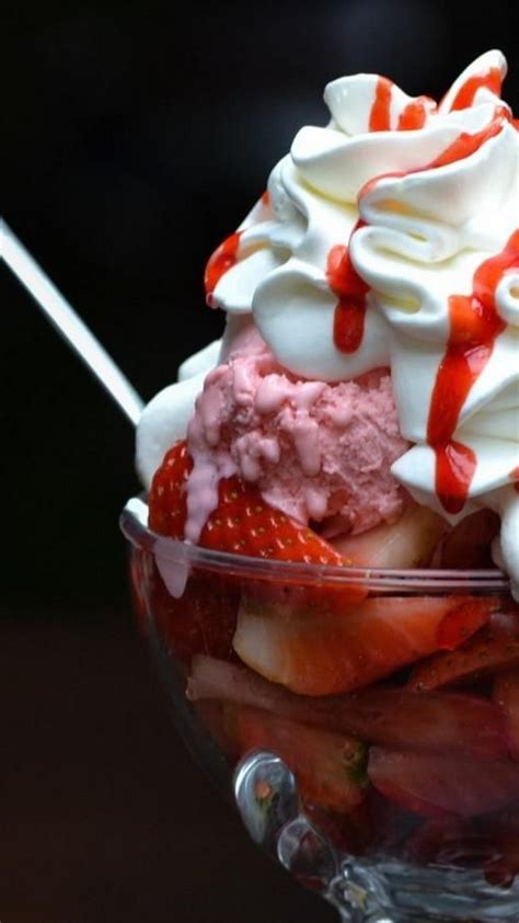 Dessert food summer beach sweets. Wallpapers iPhone Ice Cream | 2021 3D iPhone Wallpaper