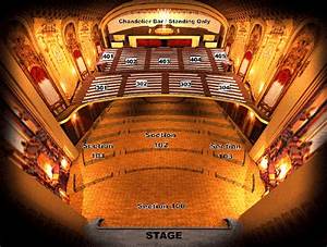 Seating Chart Arvest Bank Theatre At The Midland