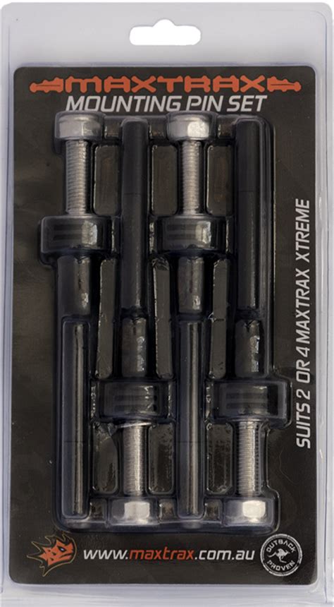 Maxtrax Mounting Pin Set X Series 17mm And 40mm Maxtrax Usa