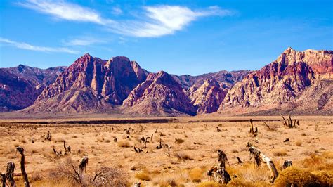 Download Wallpaper 1920x1080 Nevada Desert Rocks Mountains Red Rock