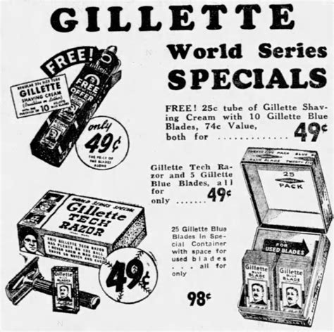 Gillette Shaving Kit Case