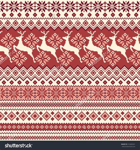 Nordic Tradition Pattern Ilustración Vectorial En Stock 312683201