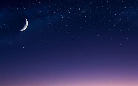 Pretty Night Sky Hd Wallpaper Background Image