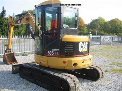Гусеничный экскаватор cat 330, новая ходовая и ковш, из европы. CAT 305 CR 2005 Mini/Kompact-digger Construction Equipment ...
