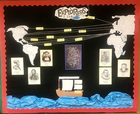 Early Explorers To North America Bulletin Board Early Explorers