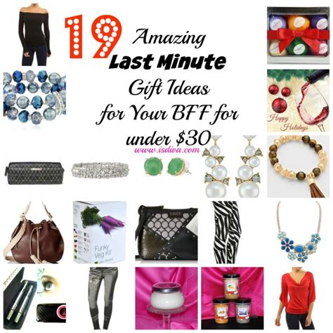 Make something he is sure to cherish, and have him thinking about you all the time. 19 Amazing Last Minute Gift Ideas for Your BFF for Under ...